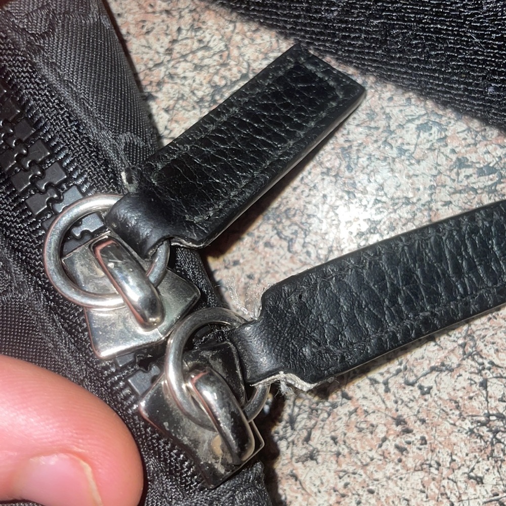 Black nylon Gucci back pack - Picture 6 of 11